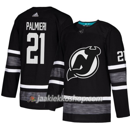 Miehille NHL New Jersey Devils Pelipaita Kyle Palmieri 21 Musta 2019 All-Star Adidas Authentic